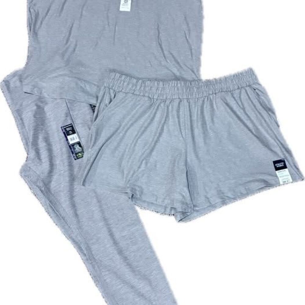 Athletic Works ButterCore 3-Piece Activewear Set, XXL Workout “Silky Feel” NWT